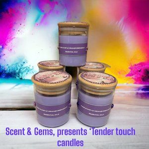 SCENT & GEMS, TENDER TOUCH CANDLES 2